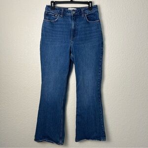 Abercrombie & Fitch The Vintage Flare High Rise Curve Love 29 8R Med Wash 90’s